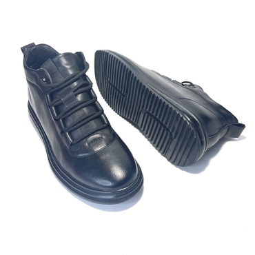 Ботинки мужские W22235-черный иск. кожа — фото 5