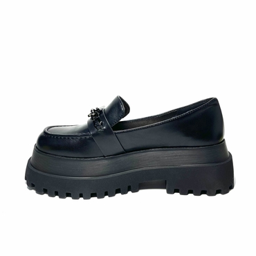 Туфли женские N0201-20-черный иск.лак — фото 2