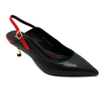 Туфли женские  GL631D-AC2-черно-красный