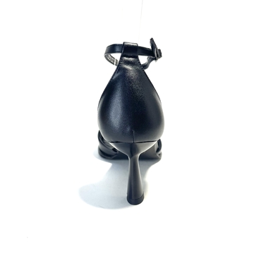 Туфли летние женские 5155-524-321D-черный нат. кожа — фото 3