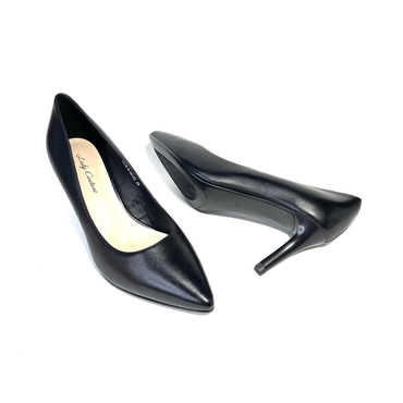 Туфли женские 22C5-8-201XS-черный нат. кожа — фото 5