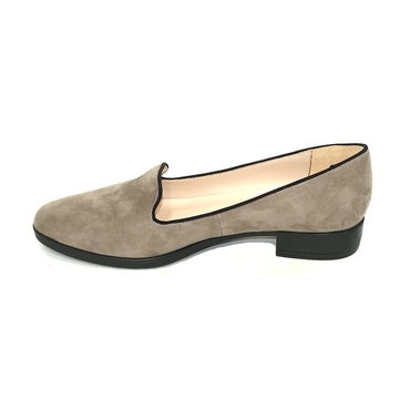 Туфли женские  223-103 -серо-коричневый иск. кожа — фото 3