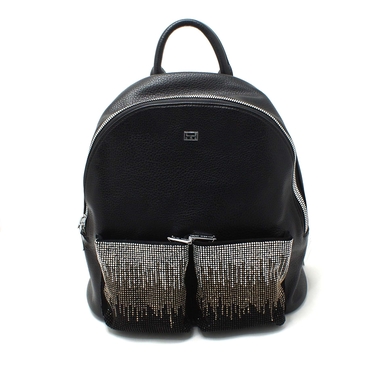 Сумка-рюкзак женский VF552268-1-черный иск. кожа
