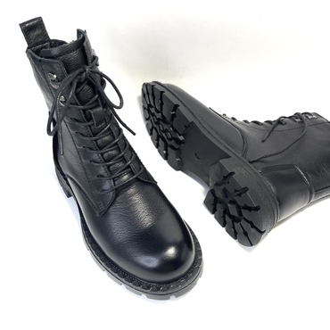 Ботинки женские D59912E-H-R-черный нат. кожа — фото 5
