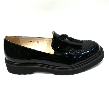 Туфли женские  15S06-21-черный нат. лак — фото 3