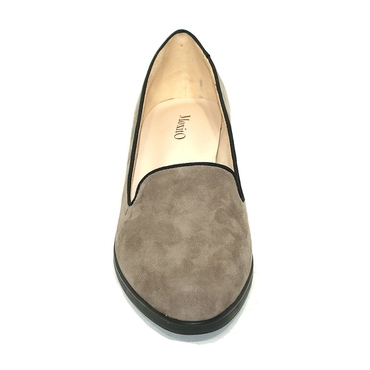 Туфли женские  223-103 -серо-коричневый иск. кожа — фото 4