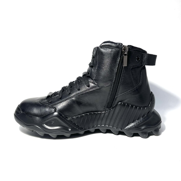 Ботинки мужские М5923ЧП-черный нат. кожа — фото 2