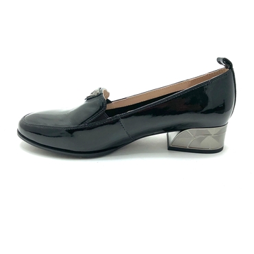 Туфли женские HB3181-7-P879/6-41/6-черный нат. наплак — фото 2