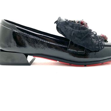 Туфли женские 1722-3496-N166-1-черный — фото 4
