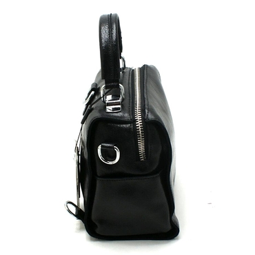 Сумка-рюкзак женская 2930-черный нат. кожа — фото 2