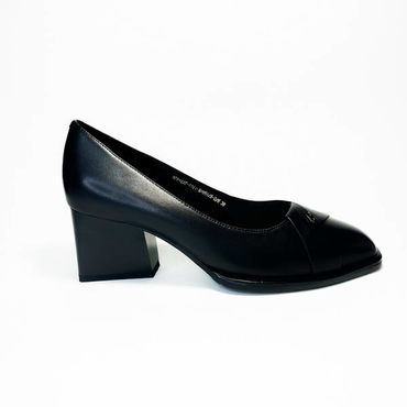 Туфли женские 4F2984F-2301-M896A/5-0/6-черный нат. кожа — фото 4