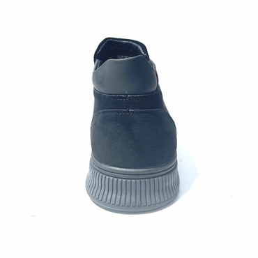 Ботинки мужские ES75105-2-черный  текстиль — фото 3