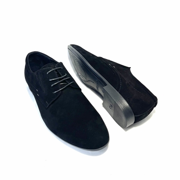 Туфли мужские 26167-07(508ZK)-черный нат. замша — фото 5
