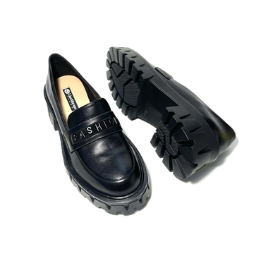 Туфли женские N0239-черный иск. кожа — фото 5