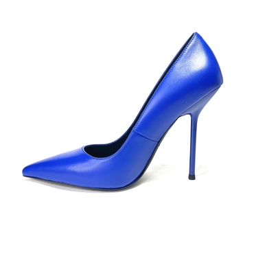 Туфли женские 3103-392-713D-синий нат. кожа — фото 2