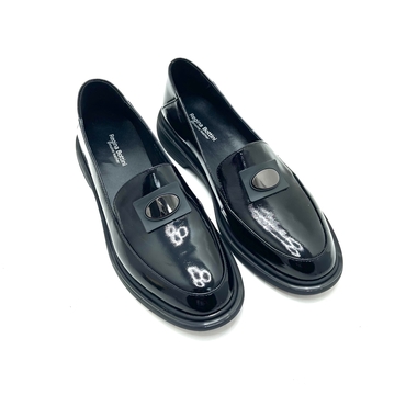 Туфли женские LD53-GS91-QP113TA/5-0/6-черный нат. наплак — фото 6
