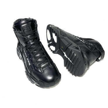 Ботинки женские М2469ЧП-черный нат. кожа — фото 5