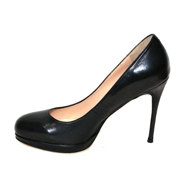 Туфли женские  GL2607-130-черный, кожа — фото 3