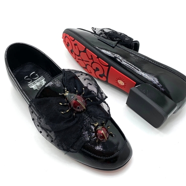 Туфли женские 1722-3496-N166-1-черный — фото 5