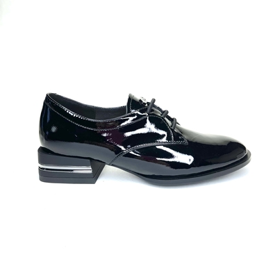 Туфли женские XK235-L53-017A-черный — фото 4
