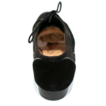 Туфли женские  GL112-002-черно-серый — фото 5