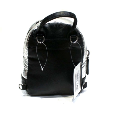 Рюкзак женский 2182-черный с серебром — фото 3