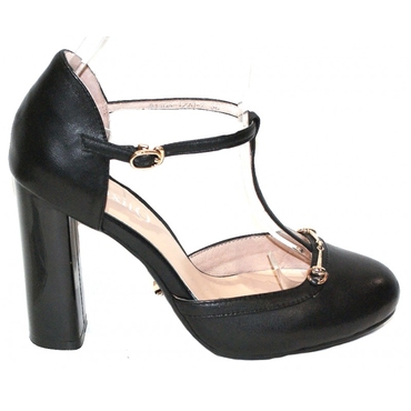 Туфли женские  B1105-122-черный — фото 2