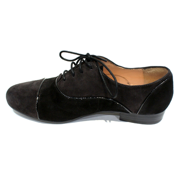Туфли женские  GL112-002-черно-серый — фото 4
