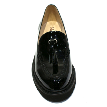 Туфли женские  15S06-21-черный нат. лак — фото 2