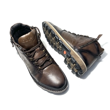 Ботинки мужские C9244-17-коричневый нат.кожа — фото 5