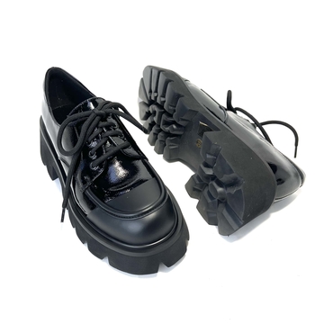 Туфли женские LD806-RT3356-QP113TA/5-0/-черный нат. лак — фото 5