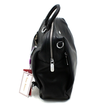 Сумка-рюкзак женский VF552237-черный иск. кожа — фото 2