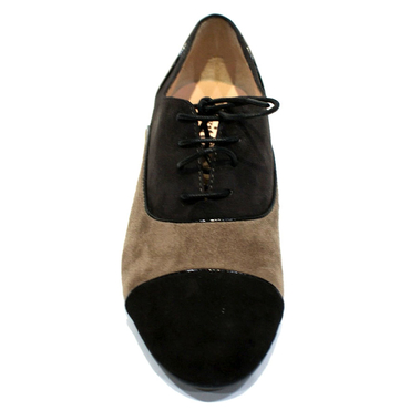 Туфли женские  GL112-002-черный-хаки — фото 2