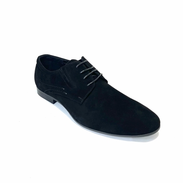 Туфли мужские 26167-07(508ZK)-черный нат. замша