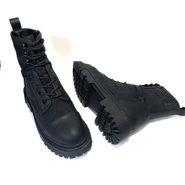 Ботинки женские 938020/01-02-черный иск. кожа — фото 5