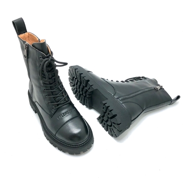 Ботинки женские HM1627-1-черный — фото 5