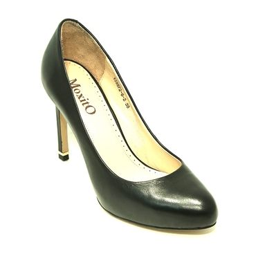Туфли женские  YZ8972-6-черный, кожа