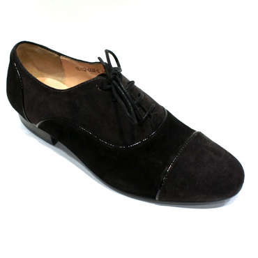 Туфли женские  GL112-002-черно-серый