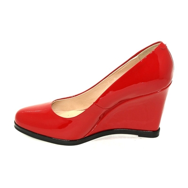 Туфли женские  733-16-красный лак — фото 3