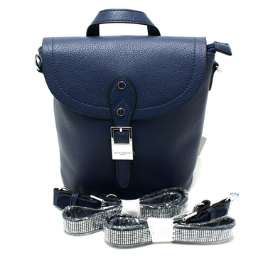 Сумка-рюкзак женский VF551388-синий  иск.кожа