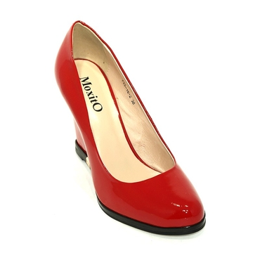 Туфли женские  733-16-красный лак