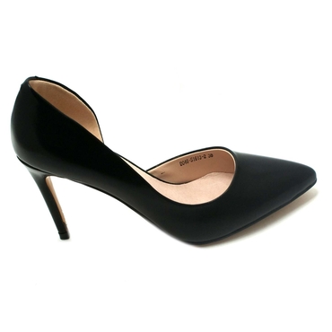 Туфли женские D046-S1613-2-черный иск. кожа — фото 2