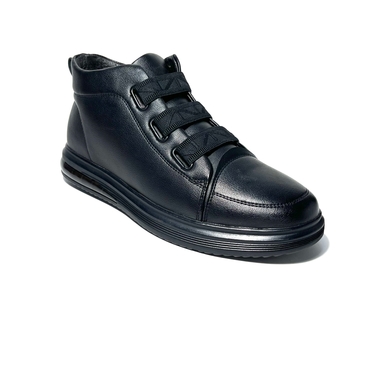 Ботинки мужские W2233-черный иск. кожа