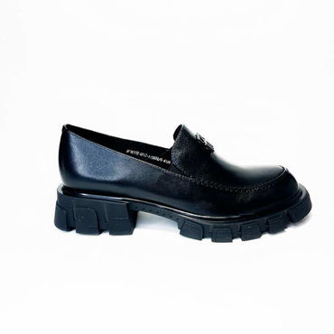 Туфли женские 3F1617D-0217-A1565A/6-41/-черный нат. кожа — фото 4