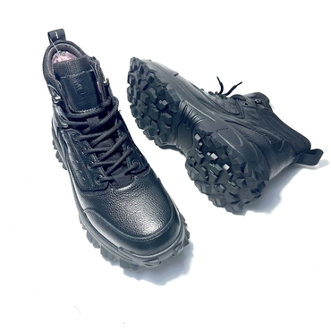 Ботинки мужские 77023-черный нат. кожа — фото 5