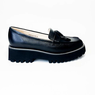 Туфли женские SR810-3011-Y1D-черный нат. кожа — фото 4