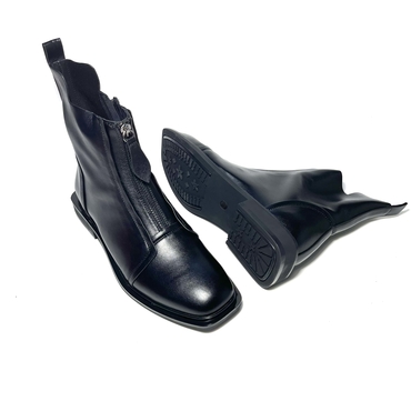 Ботинки женские C430-черный иск. кожа — фото 5
