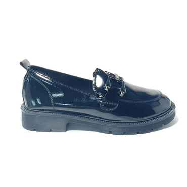 Туфли женские 056-1-черный иск.лак — фото 4